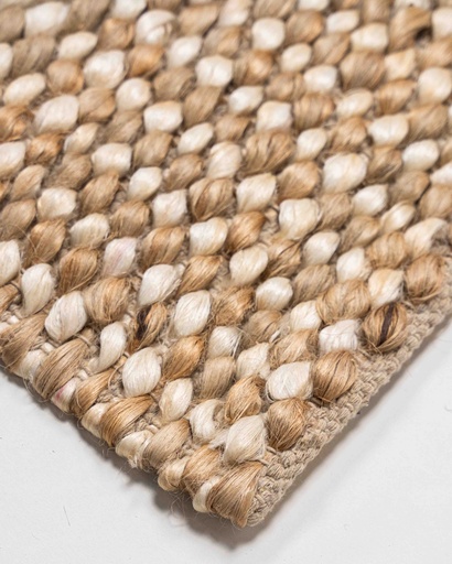 [12036] SATARA N8025 MARFIL JUTE 300*400 TAPETE - LN26 Quedan pocos