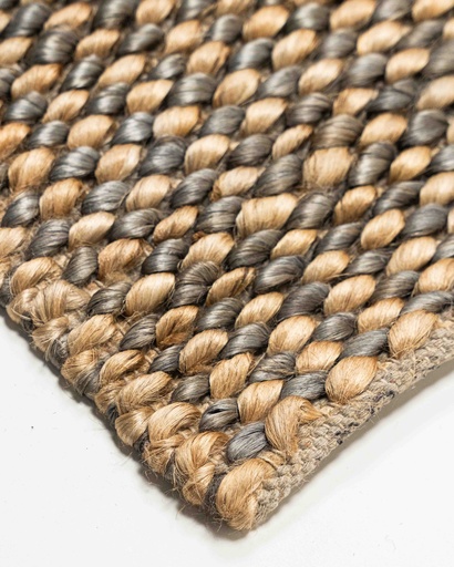 [12047] SATARA N8027 GRIS JUTE 60*90 TAPETE - LN26 Quedan pocos