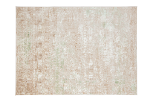 [10298] DENIZ U7016 CREMA VERDE 240x330cm TAPETE - LN26
