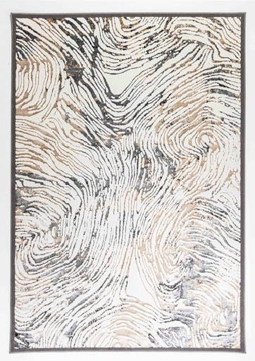 [11424] FATIMA T2337 GRIS CREMA 200*290 TAPETE - LN25  - consultar disponibilidad quedan pocos