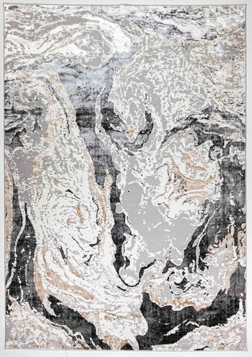 [11372] FATIMA T2338 GRIS CREMA 160*230 TAPETE - LN26