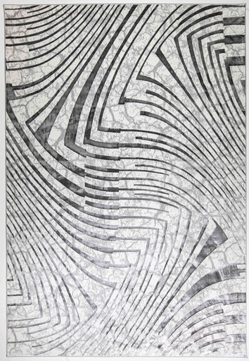 [11433] FATIMA T2339 GRIS CREMA 60x90cm TAPETE - LN26