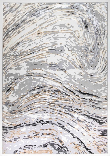 [11377] FATIMA T2340 GRIS CREMA 240*340 TAPETE - LN26