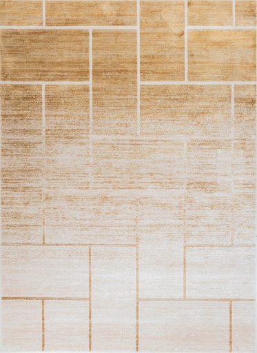 [12099] FIORA T2374 GRIS ORO 160*230 TAPETE - LN25