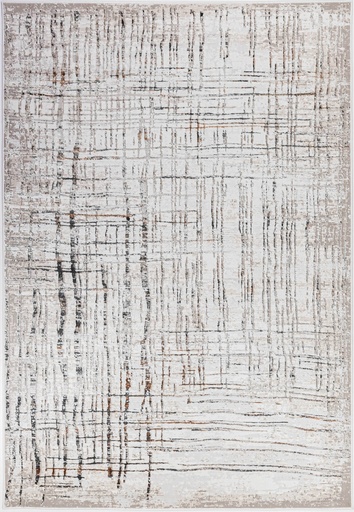 [12228] GAMZE T2355 GRIS CREMA 60x90cm TAPETE - LN26