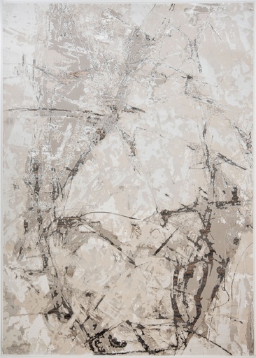 [12230] GAMZE T2356 GRIS CREMA 60x90cm TAPETE - LN25