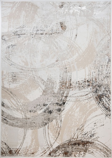 [12235] GAMZE T2359 GRIS CREMA 60x90cm TAPETE - LN26