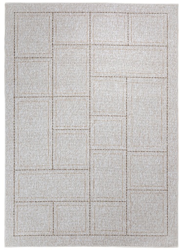 [12785] GILMA T2399 CREMA BEIGE ORO 60x90cm TAPETE - LN25
