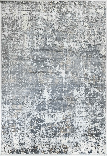 [11542] GRETA T4060 GRIS PLATA 240x330cm TAPETE - LN26