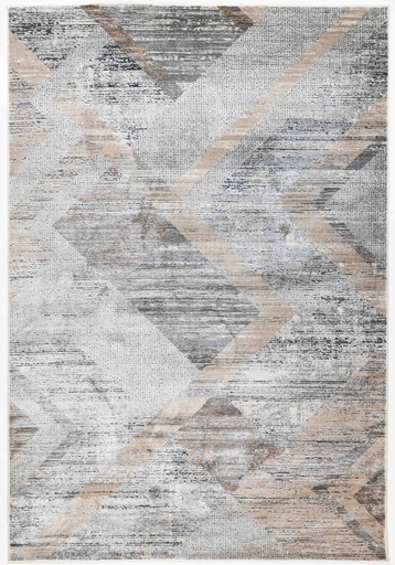 [8577] HADIM T2153 GRIS CREMA 160*230 TAPETE - LN26 