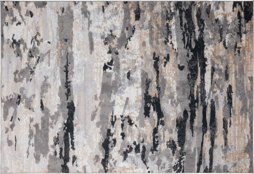 [10353] JASMINE U5009 GRIS NEGRO 200*290 TAPETE - LN26