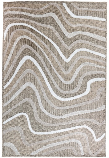 [13076] LOTUS E1013 NATURAL/ BEIGE 300 DIA TAPETE PARA EXTERIOR - LN26