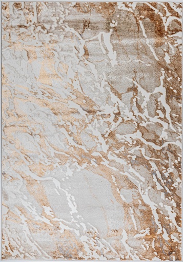 [11631] MELET U5031 ORO GRIS 160*230 TAPETE - LN