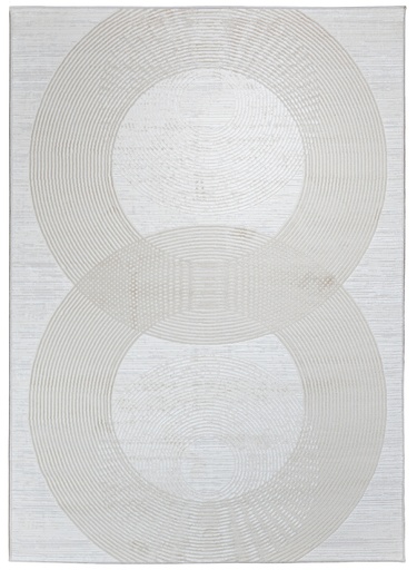 [12639] MESINA U5040 BEIGE CREMA 240x330cm TAPETE - LN26