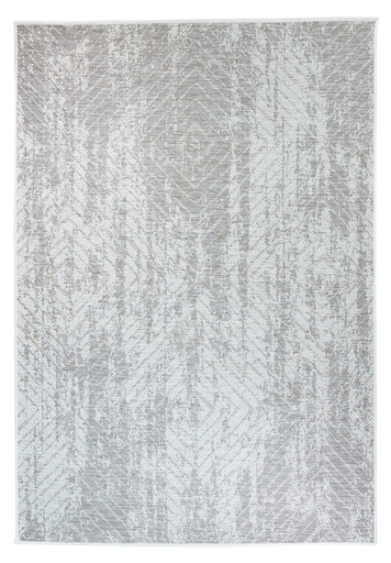 [13047] NUBIA E1007 BEIGE/ CAFÉ 60x90cm TAPETE PARA EXTERIOR - LN25