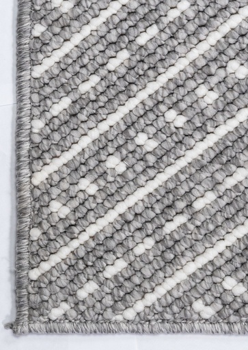 [12898] OKARA T9064 CREMA GRIS 200*290 TAPETE - LN26