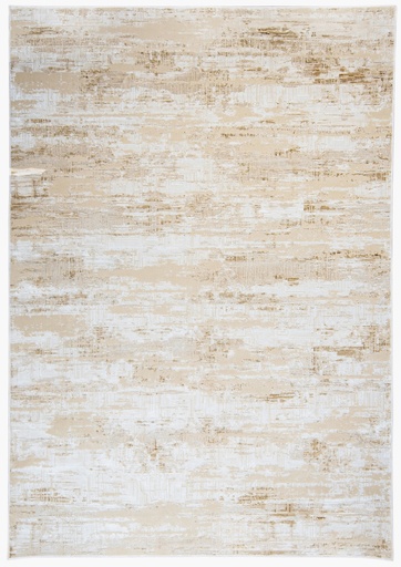 [12541] RIENZ U7026 BEIGE PLATA 60x90cm TAPETE - LN26