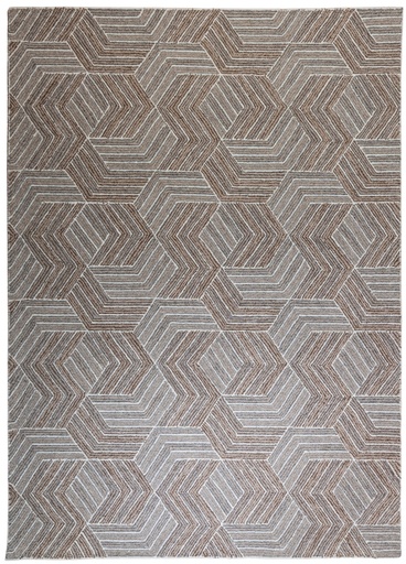 [11711] SACHIN N2005 GRIS BEIGE 160*230 TAPETE - LN25