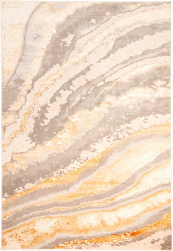 [11134] TERRA T9038 CREMA ORO 300x400cm TAPETE - LN26