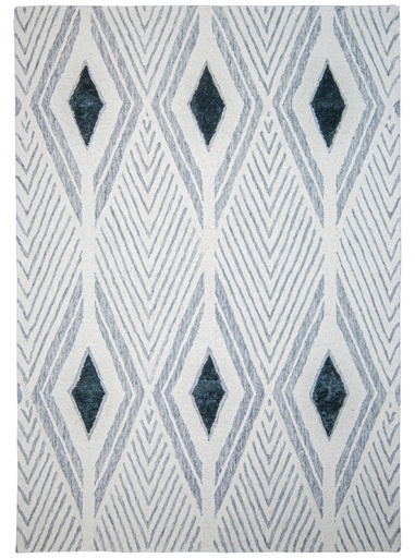 [11800] VANI D2036 GRIS CREMA NEGRO 160*230 TAPETE - LN25