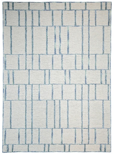 [11805] VANI D2037 CREMA VERDE 160*230 TAPETE - LN26