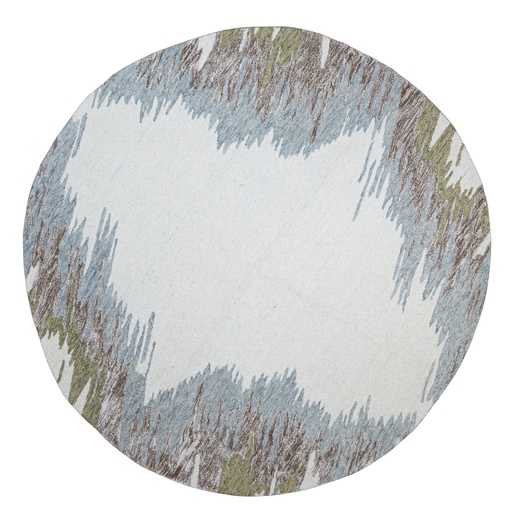 [11811] VANI D2038 CREMA GRIS 200 DIA TAPETE - LN26 - Quedan pocos