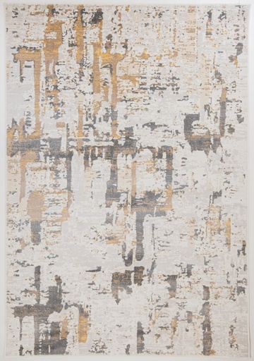 [12294] VELEKA U6038 CREMA ORO GRIS 60x90cm TAPETE - LN26