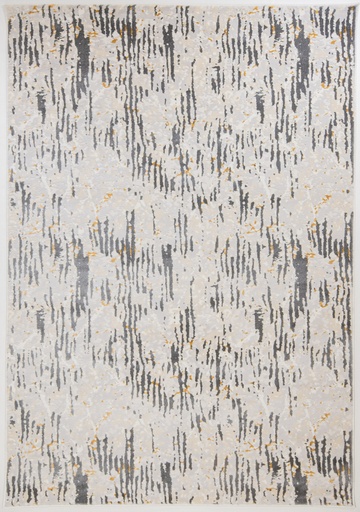 [12315] VELEKA U6043 CREMA ORO GRIS 160x230cm TAPETE - LN26