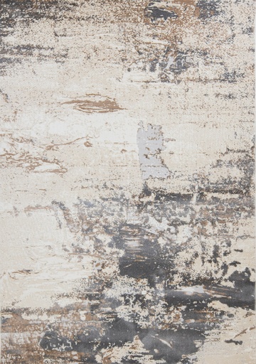 [12333] VELEKA U6045 CREMA ORO GRIS 60*90 TAPETE - LN26