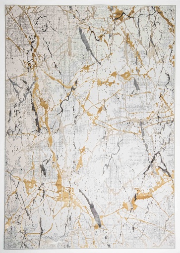 [9181] ZARIA T2187 GRIS CREMA 160*230 TAPETE - LN26