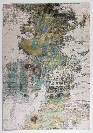 [9815] ZARIA T2189 GRIS CREMA 300x400cm TAPETE - LN26