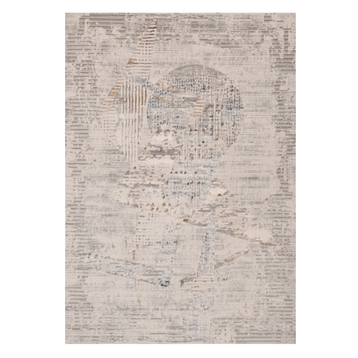 [9484] ZARIA T2234 GRIS CREMA 240x330cm TAPETE - LN26