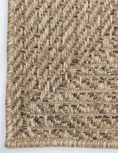 [13564] BIGA R3001 BEIGE CAFÉ 240*330 TAPETE PARA EXTERIOR - LN26
