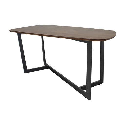[MESA0903752 NOGAL] AMALFI MESA DE COMEDOR RECTANGULAR 160x75.5 NOGAL - JM26 *Quedan pocos concultar disponibilidad