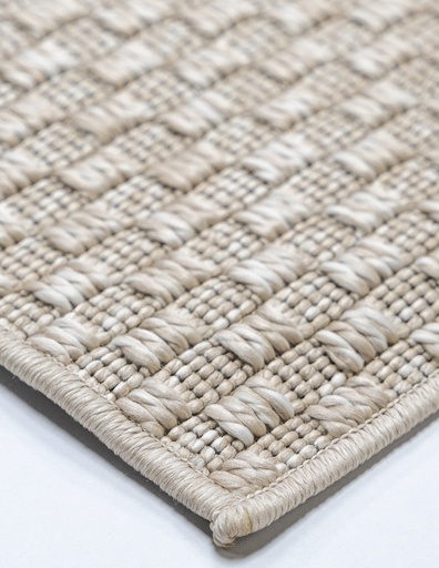 [13598] MANYAS R3008 BEIGE BEIGE 160*230 TAPETE PARA EXTERIOR - LN26 - Quedan pocos