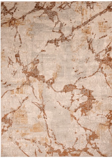 [9651] EYMEN T2212 CREMA GRIS ORO 300*400 TAPETE - LN26