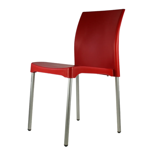 VIVAN set 6 SILLAS 100% EXTERIOR ROJO - JM26
